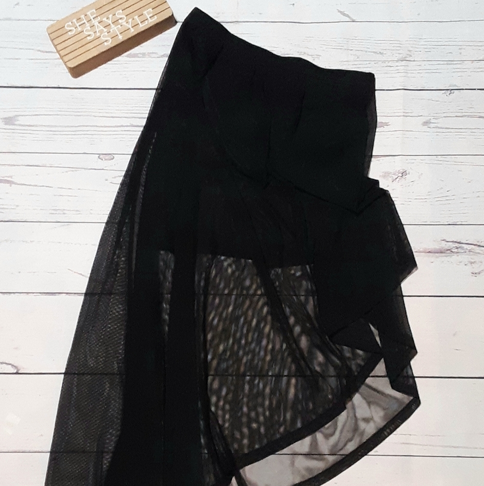 Try This !  chiffon maxi skirt